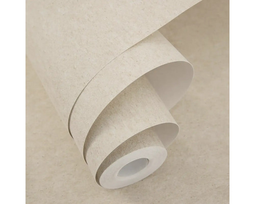 Částečně rozvinutá tapeta s jemně strukturovaným povrchem v dekoru kamene.