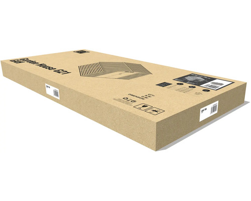 Kartonový obal pro zahradní domek G21 GAH 706 s vyobrazením produktu a technickými údaji.
