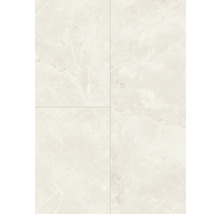 Dlažba s mramorovým efektem a jemným žilkováním.