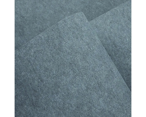 Detailní pohled na strukturovaný povrch z vláknitého materiálu v antracitové barvě.