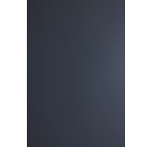 Hladký, matný povrch v tmavě šedomodré barvě.