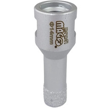 Diamantový vrták na dlažbu Profi Mago o průměru 14 milimetrů.