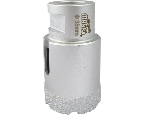 Diamantová vrtací korunka Profi MAG pro úhlové brusky, průměr 35 milimetrů, závit M14.