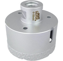 Diamantová vykružovací pila Profi MAG o průměru 68 mm se závitem M14 pro úhlové brusky.