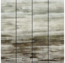 Fototapeta s abstraktním horizontálním vzorem ze čtyř pruhů se strukturovaným vzhledem.