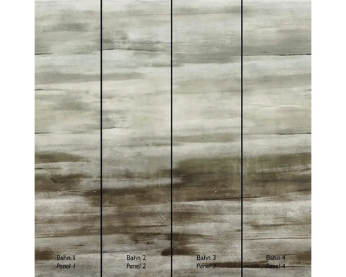 Fototapeta s abstraktním horizontálním vzorem ze čtyř pruhů se strukturovaným vzhledem.