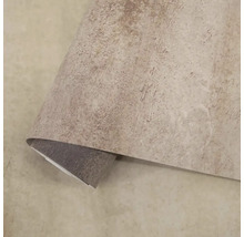 Vzorek podlahové krytiny se strukturovaným povrchem ve vzhledu kamene.