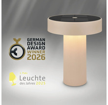 Válcová stolní lampa, vítěz German Design Award 2026 a 1. místo Svítidlo roku 2025.