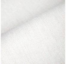 Detailní záběr na bílou texturovanou netkanou textilii.