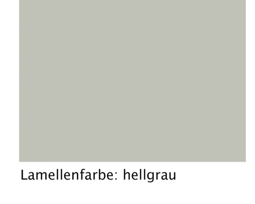 Barva lamel světle šedá