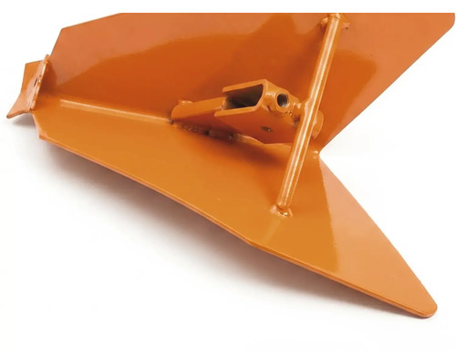 Kovový přihrnovací pluh pro použití s motorovou plečkou