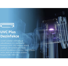 UVC Plus dezinfekce pro vířivky se zabudovanou mini sterilizační komorou a UVC LED lampou pro neustálé čištění vody.