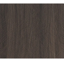 Tmavě hnědý povrch v dekoru dřeva se vzorem rybí kosti.