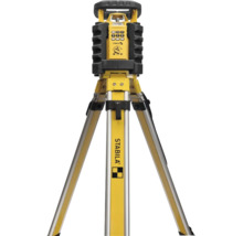 Rotační laser Stabila na stativu se Stabila Logo pro přesné nivelování.
