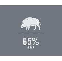 Symbol pro 65 procent divočáka