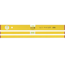 Žlutá vodováha Stabila Type 80 AS, délka 60 centimetrů, hliníkový profil se dvěma libelami, Stabila Logo.