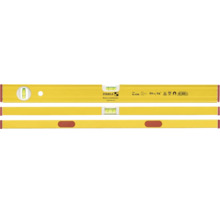 Vodováha Stabila typ 80 ASM, délka 60 centimetrů, s magnety, jednou horizontální a jednou vertikální libelou.