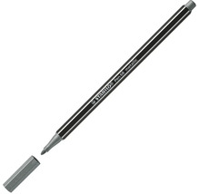 Fix Stabilo Pen 68 metallic s šestihranným tělem a sejmutým víčkem.