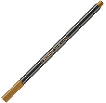 Prémiový fix STABILO Pen 68 metallic zlatý