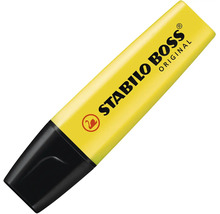 Zvýrazňovač Stabilo Boss Original, žlutý.