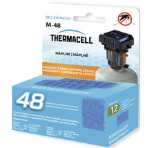 Náhradní náplně Thermacell M-48 pro ochranu proti komárům se 12 polštářky pro celkem 48 hodin ochrany.