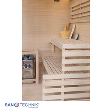 Finská sauna HomeLuxe PANORAMA 200 x 130 x 120 cm 3,6 kW