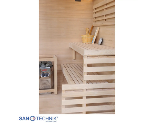 Finská sauna HomeLuxe PANORAMA 200 x 130 x 120 cm 3,6 kW