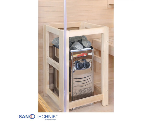Finská sauna HomeLuxe PANORAMA 200 x 130 x 120 cm 3,6 kW