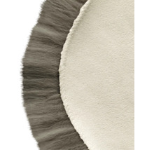 Koberec z umělé kožešiny SoleVito Ica Premium tmavě hnědý pratelný 60 x 90 cm