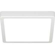Čtvercové LED stropní svítidlo v plochém designu.