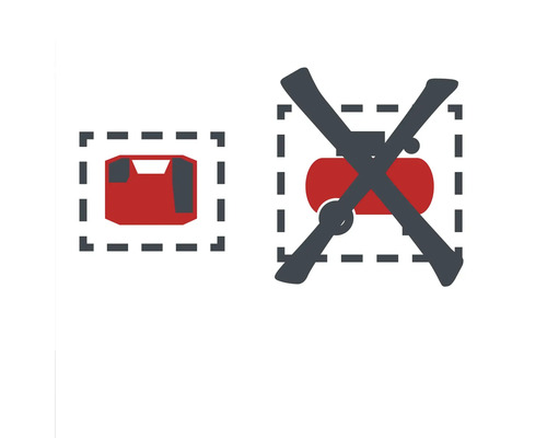 Symbol vhodný pro malá zařízení, nevhodný pro velké kompresory.
