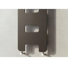 Designové topné těleso Rotheigner 1590 x 450 x 62-90 mm připojení 1/2" dole oboustranně