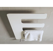 Designové topné těleso Rotheigner 870 x 360 x 62-90 mm připojení 1/2" dole na jedné straně