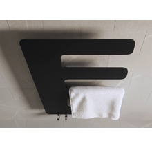 Designové topné těleso Rotheigner 870 x 360 x 62-90 mm připojení 1/2" dole na jedné straně