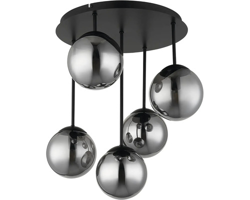 Stropní svítidlo Globo Harmon 47441-5S E14 25 W černé