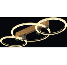 Stropní svítidlo Globo Fletcher 48050D2 40 W 3340 lm 3000 K hnědé zlaté