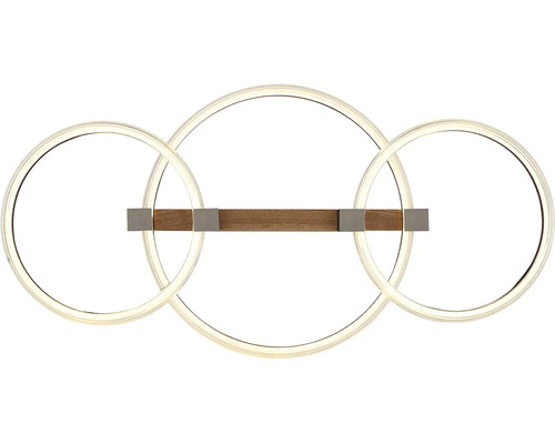 Stropní svítidlo Globo Fletcher 48050D2 40 W 3340 lm 3000 K hnědé zlaté
