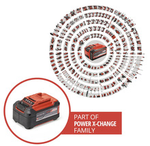 Akumulátor Einhell Power X-Change s širokým výběrem kompatibilního nářadí a zahradní techniky z akumulátorového systému.