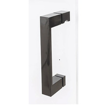 Sprchový kout s rohovým vstupem ROTH 80 x 80 cm barva rámu černá dekor skla čiré sklo 597-8000000-05-02