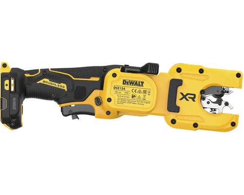 Aku řezačka měděných trubek (Ø12–35) DeWalt DCE154N-XJ, 18V XR bez akumulátoru
