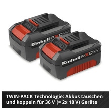 Aku Startovací sada Einhell Power X-Change 18 V, 4,0 Ah, 4512042