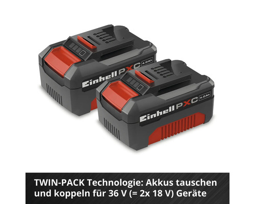 Aku Startovací sada Einhell Power X-Change 18 V, 4,0 Ah, 4512042