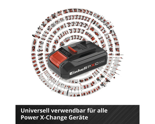 Aku Startovací sada Einhell Power X-Change 18 V, 1 aku 2,5 Ah, 4512097