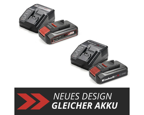 Aku Startovací sada Einhell Power X-Change 18 V, 1 aku 2,5 Ah, 4512097