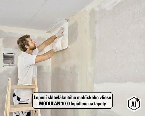 MODULAN malířská sklovláknitá tapeta 3565000080-03 45 g/m² 1x50 m (Image AI modified or generated)