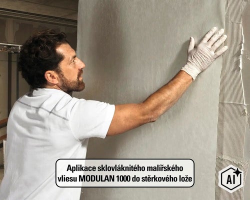 MODULAN malířská sklovláknitá tapeta 3565000080-03 45 g/m² 1x50 m (Image AI modified or generated)