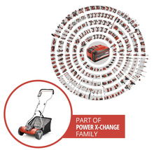 Aku vřetenová sekačka Einhell Power X-Change GE-HM 18/38 Li bez aku a nabíječky