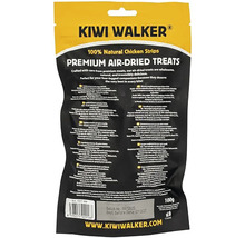 Kiwi Walker prémiové sušené kuřecí proužky pro psy a kočky v balení 100 gramů.