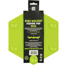 Lízací podložka Kiwi Walker Hexa pro psy ze silikonu s přísavkami na zadní straně.