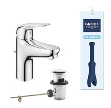 Umyvadlová baterie Grohe s odtokovou soupravou a montážním nástrojem